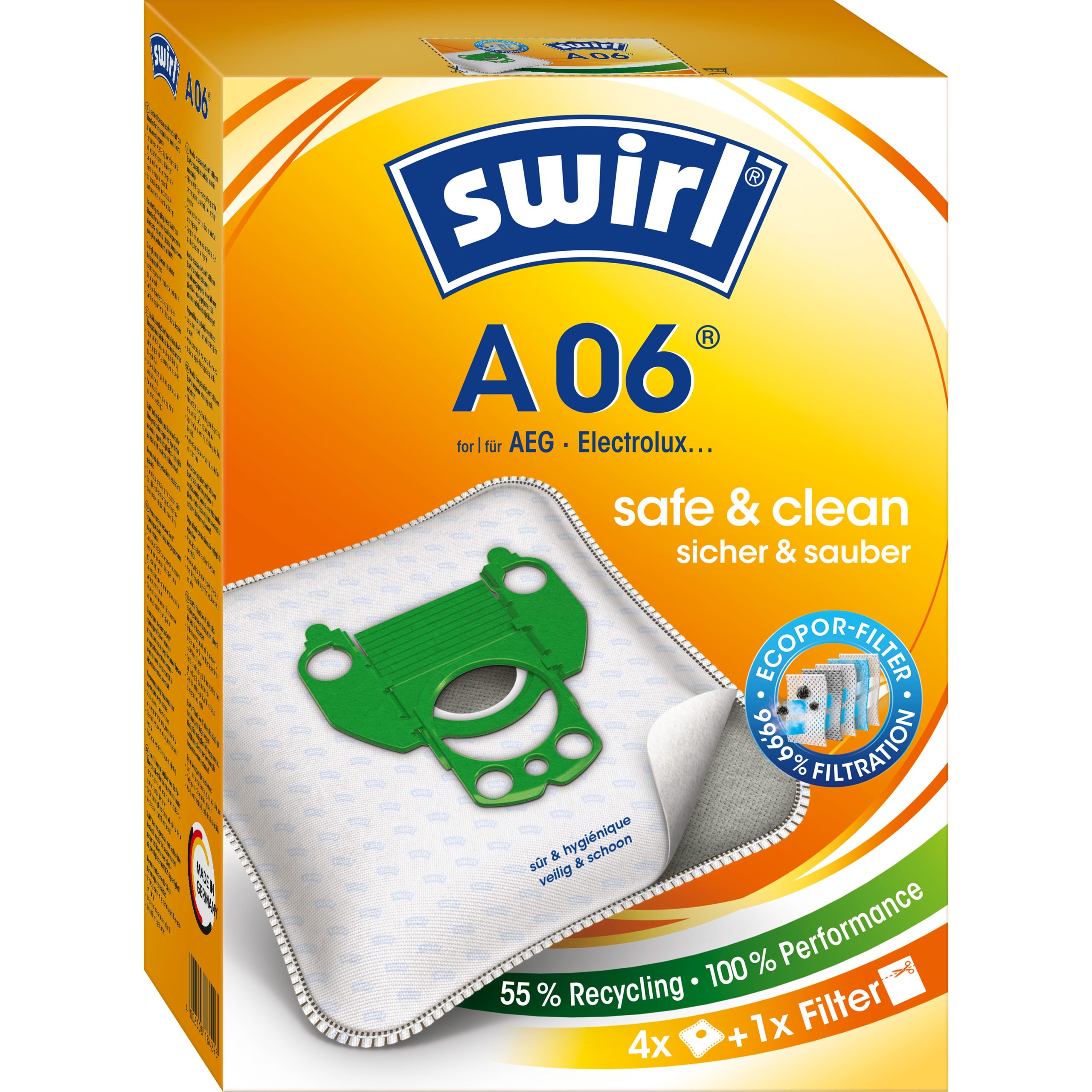 Vrećice za usisivać AO6/VO7/4 MicroPor PLUS PureAir