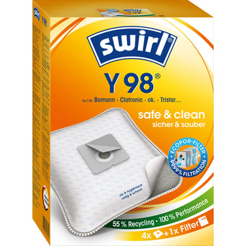 Vrećice za usisavač Y98/4 MicroPor PLUS PureAir