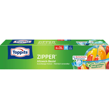 ZIPPER vrećice  3L /8 kom (zatvarač)