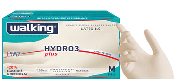 Rukavice Latex Hydro 3 100/1 M