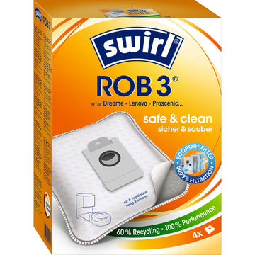 Vrećice za robotske usisavače ROB 3 MicroPor PLUS PureAir
