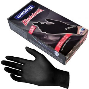 higjenske rukavice blackderm 100/1 M