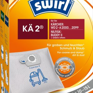 KA 2 10-15L vrećice za usisavač Swirl   (prijašnje UNI10)